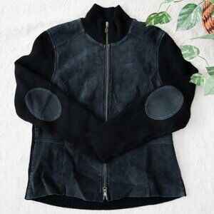 Covington Black Leather Jacket